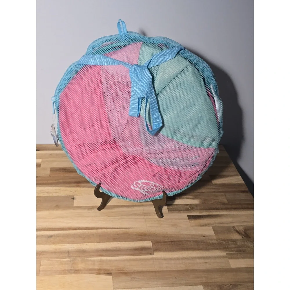 SwimWays Swim Step 1 Baby Spring Float Sun‎ Canopy Pink 9-24 months